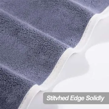 BOBOR Gym Towels Set - Super Soft Microfiber - 3 Pack