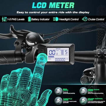 Vivi Electric Mountain Bike with 780W Peak Power