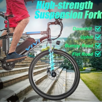 Vivi Electric Mountain Bike with 780W Peak Power