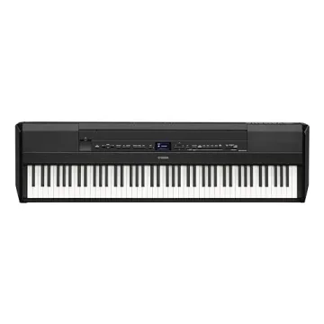 Yamaha P525B Digital Piano 88 Weighted Wooden Keys Black