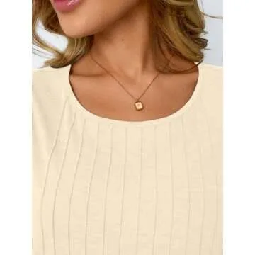 AUTOMET Womens Flowy Tank Tops - Stylish & Comfy Summer Tops