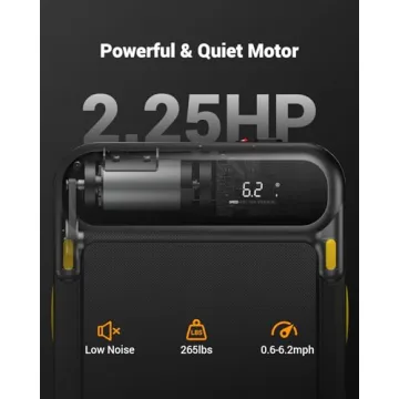 Compact UREVO Walking Pad for Home and Office Fitness