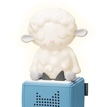 Tonies Night Light - Sleepy Sheep Audio Play Character with Warm Glow and Melodies