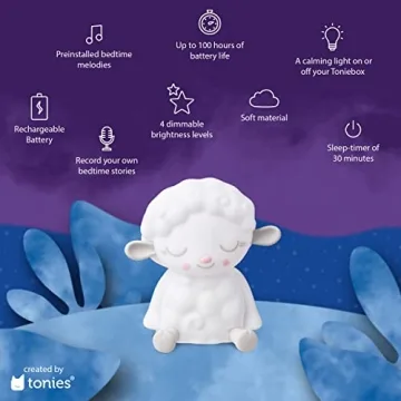 Tonies Sleepy Sheep Night Light with Music and Stories