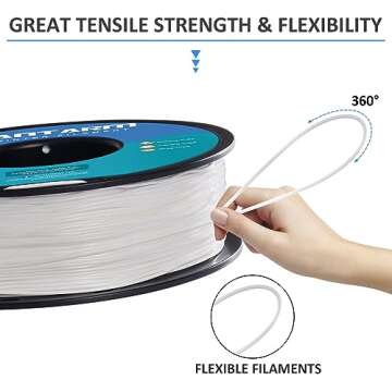 GIANTARM Flexible TPU Filament for 3D Printers