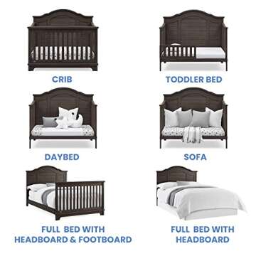 Convertible Crib for Safe Sleep and Style | Delta Children