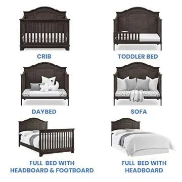 Convertible Crib for Safe Sleep and Style | Delta Children