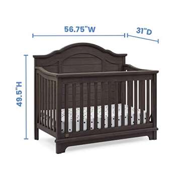 Convertible Crib for Safe Sleep and Style | Delta Children