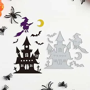 Halloween Metal Die Cuts for Card Making and Crafts