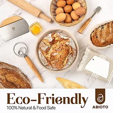 Sourdough Starter Kit with Proofing Baskets and Tools