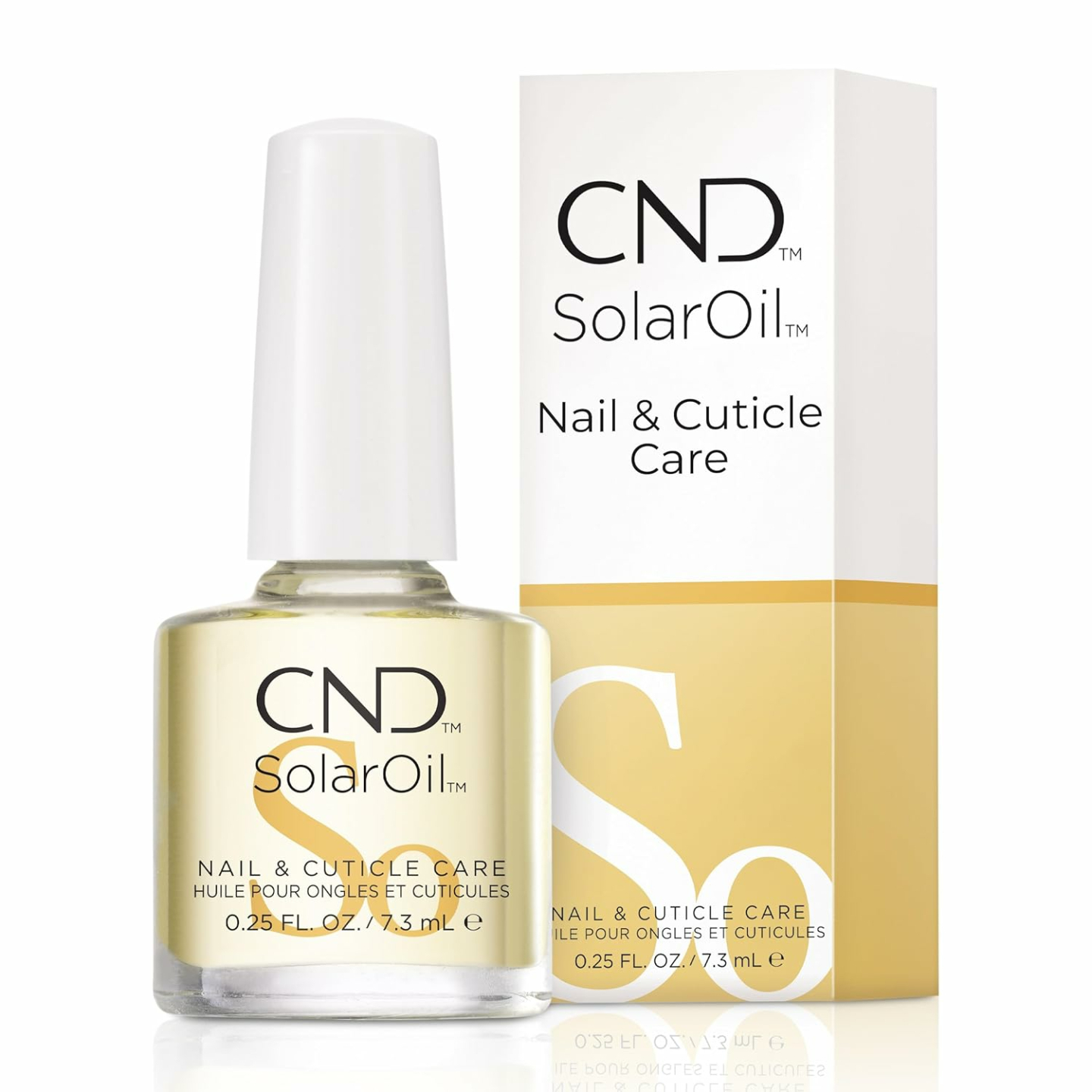 Nourishing CND SolarOil Cuticle Oil for Healthy Nails