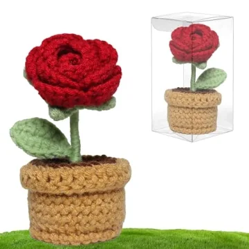 Handmade Crochet Flowers & Roses | Perfect Teacher & Mother's Day Gifts