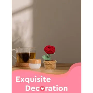 Handmade Crochet Flowers & Roses for Special Occasions