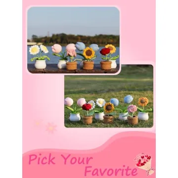 Handmade Crochet Flowers & Roses for Special Occasions