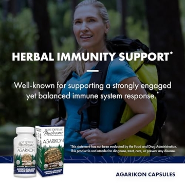 Host Defense Agarikon Capsules for Immune Support Supplement