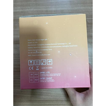 CHWARES Cute Cat Night Light for Kids - Multicolor Glow