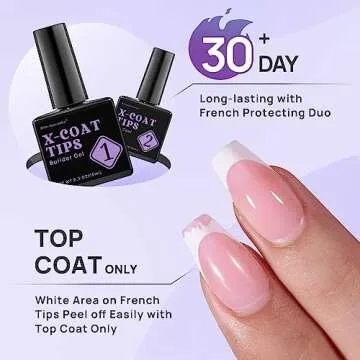 BTArtboxnails French Gel Nails with Protection Duo