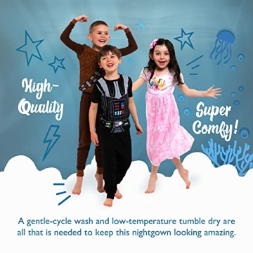 Disney Girls' Little Mermaid Gown Nightgown for Kids