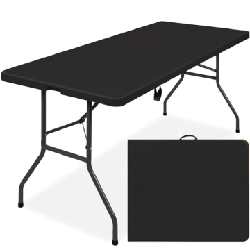 Best Choice Products Durable 6ft Folding Table - Perfect for Indoor Outdoor Use
