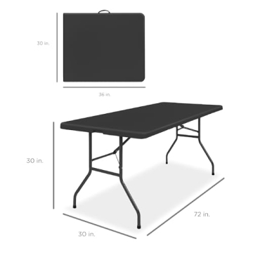 Best Choice Products 6ft Folding Table for Every Event