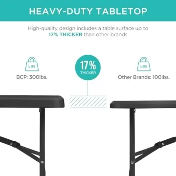 Best Choice Products 6ft Folding Table for Every Event