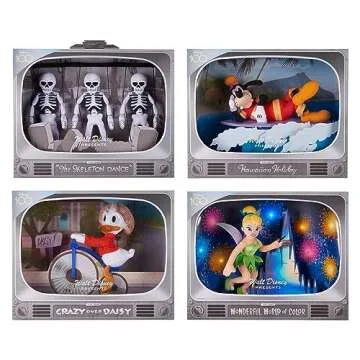 Disney100 Years of Wonder Walt Disney Presents Silly Symphonies Skeleton Dance Collectible Plush Stuffed Doll, Kids Toys for Ages 5 Up, Amazon Exclusive by Just Play