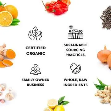 Fire Cider, Tonic, 64 oz (Half Gallon), African Bronze Flavor, 128 Daily Shots, Apple Cider Vinegar, Whole, Raw, Organic, Not Heat Processed, Not Pasteurized, Not Diluted, Paleo, Keto, Whole 30.