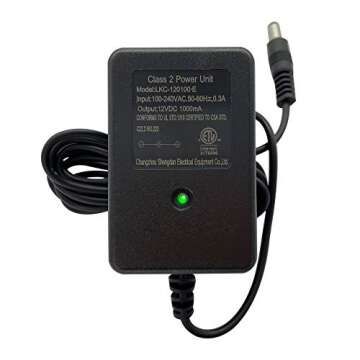 FLHFULIHUA 12v Battery Charger for Ride On Toys Bumper Car Charger 12 Volt Charger for Kids Ride On Cars Best Choice Products SUV Powered Wheel Baby Electric Vehicles Adapter,ETL Listed, 6FT Cord