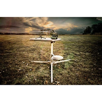 Caldwell Stable Table with Ambidextrous Design and Rotation