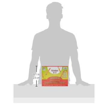 Pacon Multi-Sensory Raised Ruled Paper, Sheets, Film-Wrapped, 5/8" x 5/16" x 5/16" Ruled 11" x 8-1/2", Ruled Long, 100 Sheets