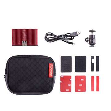 Aputure AL-MX LED Video Light Color Temperature 2800-6500k TLCI/CRI 95+ On Camera Fill Light Pocket Sized Tiny LED Lighting