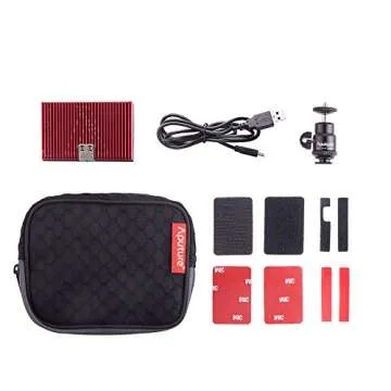 Aputure AL-MX LED Video Light Color Temperature 2800-6500k TLCI/CRI 95+ On Camera Fill Light Pocket Sized Tiny LED Lighting