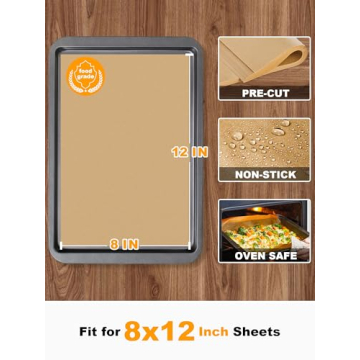 200 Pcs Non-Stick Parchment Paper for Baking