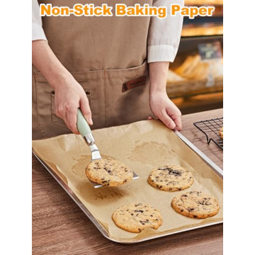 200 Pcs Non-Stick Parchment Paper for Baking