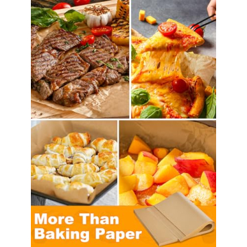 200 Pcs Non-Stick Parchment Paper for Baking