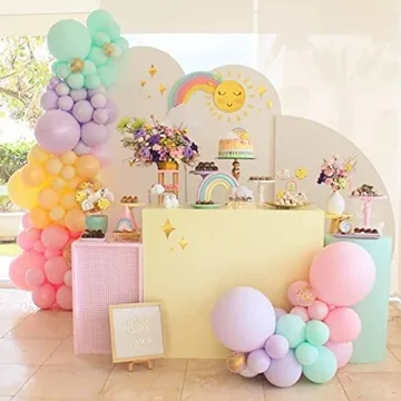 Magical Pastel Balloons Garland Kit for Parties
