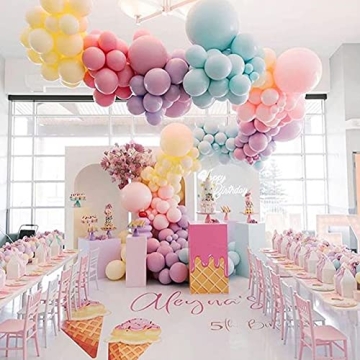 Magical Pastel Balloons Garland Kit for Parties