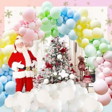 Magical Pastel Balloons Garland Kit for Parties