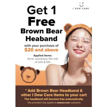 I Dew Care Travel Skincare Set - Kitten Crush | With Centella Asiatica, Prickly Pear, Aloe Vera, Heartleaf Extract, Hydrating, Facial Toner, and Moisturizer for Blemished Skin, Gift, Gift Set, Spa Day