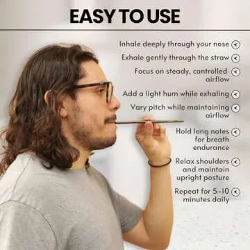 Sound Straw Vocal Training Aid for Better Voice Health