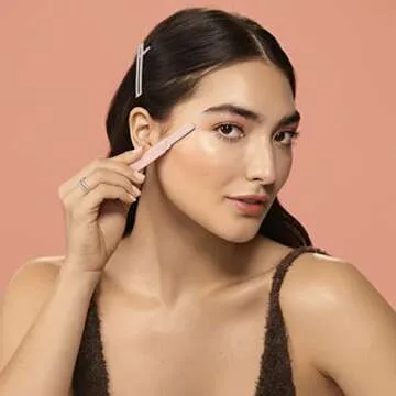 Real Techniques Face and Brow Razors - 3 Piece Set for Women