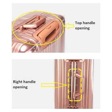 Shop FABULWAY Clear PVC Suitcase Cover for Travel