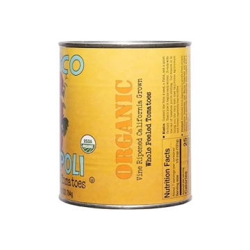 Bianco DiNapoli Organic Whole Peeled Tomatoes 28 oz 6 pack