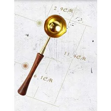 MNYR Vintage Bee Wax Seal Stamp Gift Set for Elegant Letters