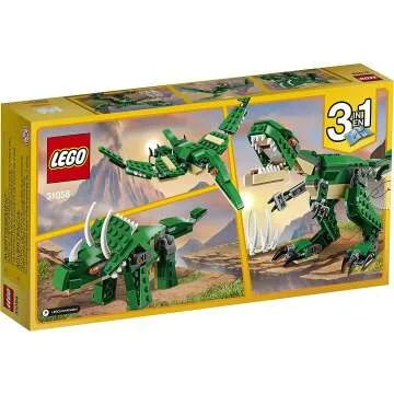 Mighty Dinosaurs LEGO Creator 3in1 Building Set