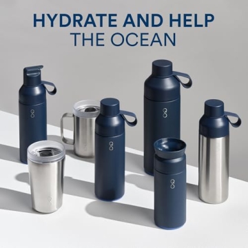 Ocean Bottle Eco-Friendly Reusable Water Bottle Sky Blue