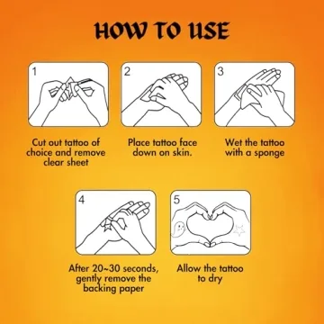 Fun 22pcs Halloween Ghost Temporary Tattoos for Parties