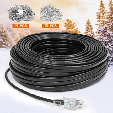 8W/ft Heating Cable for Winter Pipe Protection