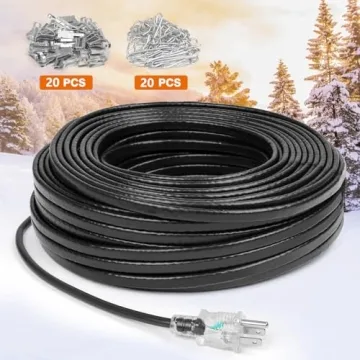 8W/ft Heating Cable for Winter Pipe Protection