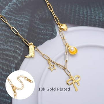 Elegant MTJAHPS Bow Necklace for Women - Charm & Style